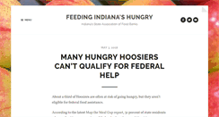 Desktop Screenshot of feedingindianashungry.org